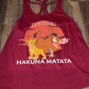 Disney Lion King Strappy Tank Top